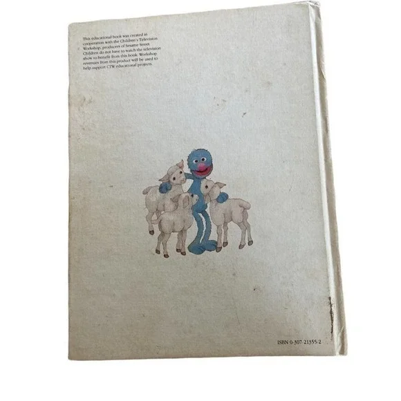 Sesame Street Books Vintage Lot.‎ Book Club Books. Grover, Muppets, 1980s - Picture 4 of 6